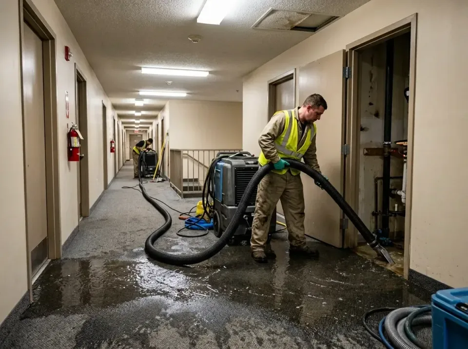 multi-unit-apartment-hallway-f-005 — frequently asked questions, Emergency Burst Pipe Water Extraction & Removal in Prescott…